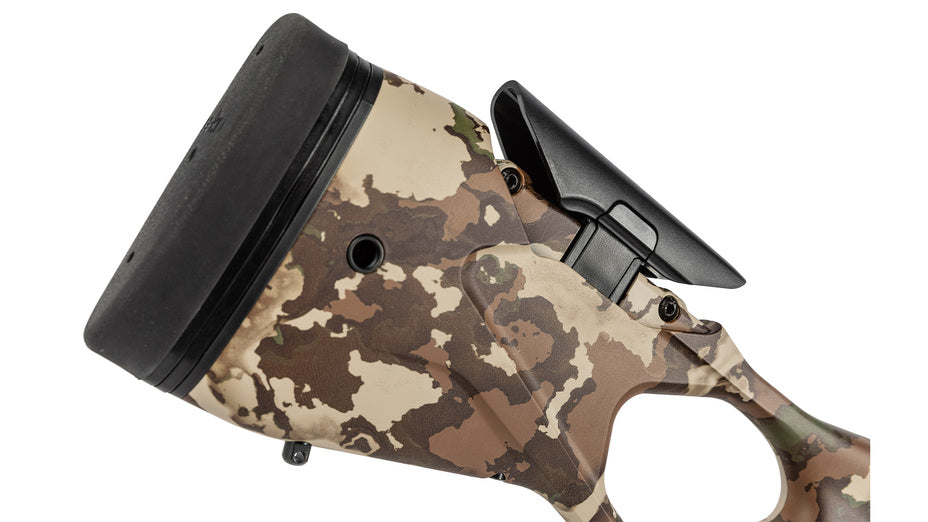 SAKO S20 HUNTER FUSION, .300 Win.Mag., tungsten Cerakote, Lauflänge 24,3" DM 18mm kanneliert, Mündungsbremse, Direktabzug, 3 Schuss, Schaft Fusion Camo mit verstellbarer Backe, ohne Visierung, MG 5/8"-24