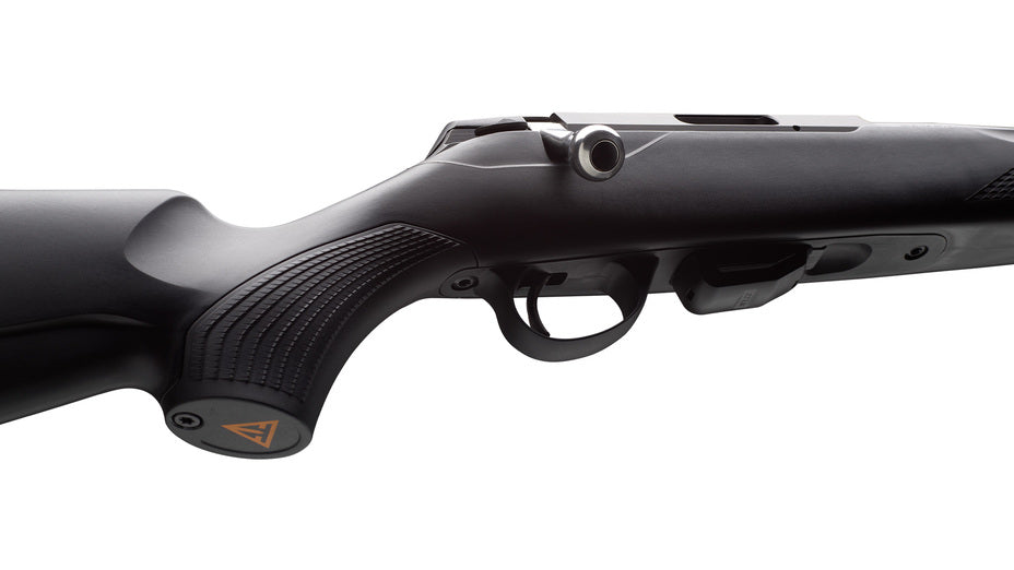 TIKKA T1x MTR .22LR, schwarz, Lauflänge 16", Drall 16,5", Direktabzug, 10 Schuss, schwarzer Synthetikschaft, ohne Visierung, MG 1/2"-20UNF