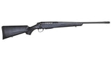 TIKKA T3x LITE ROUGHTECH BLACK .223 Rem., schwarz, Lauflänge 22,4" kanneliert mit Mündungsbremse, Verschluss kanneliert, Drall 8", Direktabzug, 3 Schuss, schwarzer Synthetikschaft mit weißem Dekor, ohne Visierung, MG 5/8"-24