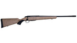 TIKKA T3x LITE ROUGHTECH DESERT .223 Rem., schwarz, Lauflänge 22,4" kanneliert mit Mündungsbremse, Verschluss kanneliert, Drall 8", Direktabzug, 3 Schuss, Synthetikschaft sandfarben mit schwarzem Dekor, ohne Visierung, MG 5/8"-24