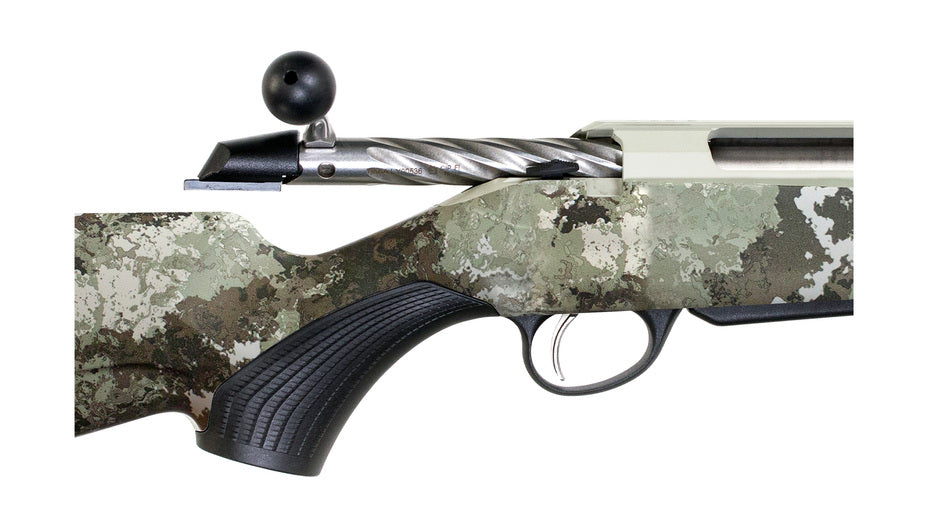 TIKKA T3x LITE VEIL ALPINE .223 Rem., desert verde Cerakote, Lauflänge 22,4" mit MB, Drall 8", Lauf und Verschluss kanneliert, Direktabzug, 3 Schuss, Schaft Alpine Camo, ohne Visierung, MG 5/8"-24
