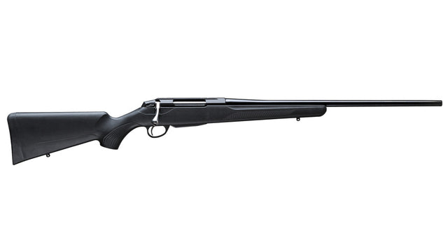 TIKKA T3x LITE .222 Rem., schwarz, Lauflänge 20", Drall 12", Direktabzug, 4 Schuss, Synthetikschaft schwarz, ohne Visierung, MG M15x1