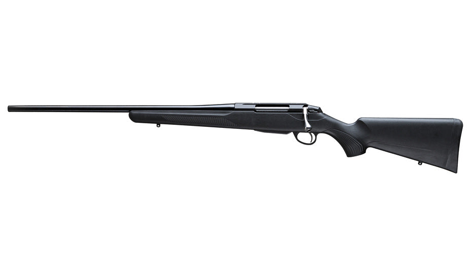 TIKKA T3x LITE .300 WSM, Linksversion, schwarz, Lauflänge 24,3", Drall 10", Direktabzug, 3 Schuss, Synthetikschaft schwarz, ohne Visierung
