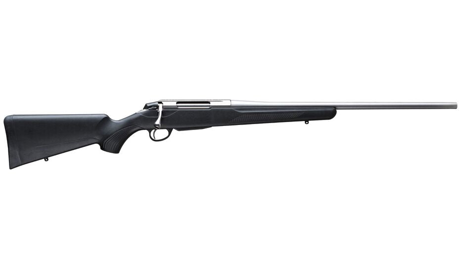TIKKA T3x LITE 7mm Rem.Mag., stainless, Lauflänge 24,5", Drall 9", Rückstecher, 3 Schuss, Synthetikschaft schwarz, ohne Visierung, MG M15x1
