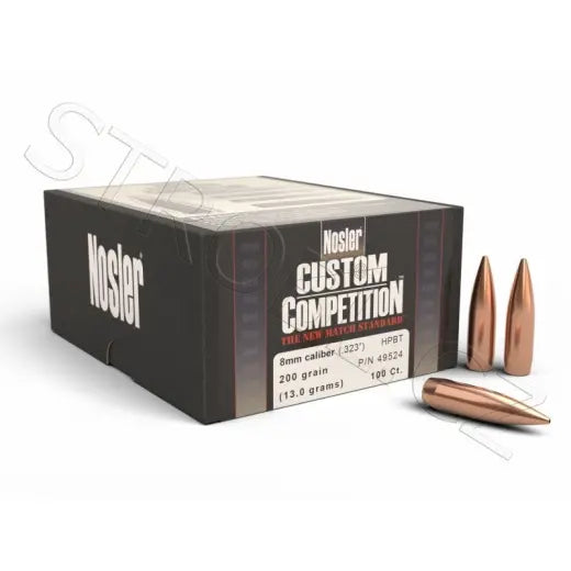 Geschosse Nosler Custom Competition 8mm, dia .323, 200grs