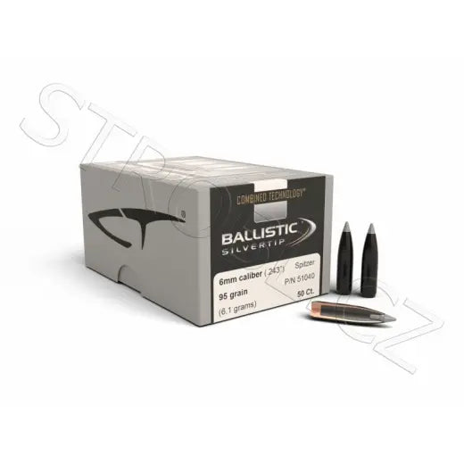 Geschosse Nosler Ballistic Silvertip 6mm, dia .243, 95grs