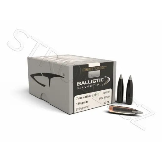 Geschosse Nosler Ballistic Silvertip 7mm, dia .284, 140grs