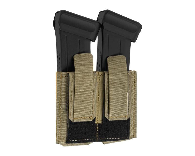 Direct Action Low Profile Pistol Magazine Double Pouch - Adaptive Green