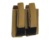 Direct Action Low Profile Pistol Magazine Double Pouch - Coyote Brown