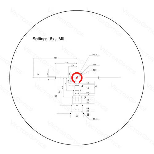 Vector Optics - Zielfernrohr Forester 2-10x40 SFP - Schwarz - SCOM-02