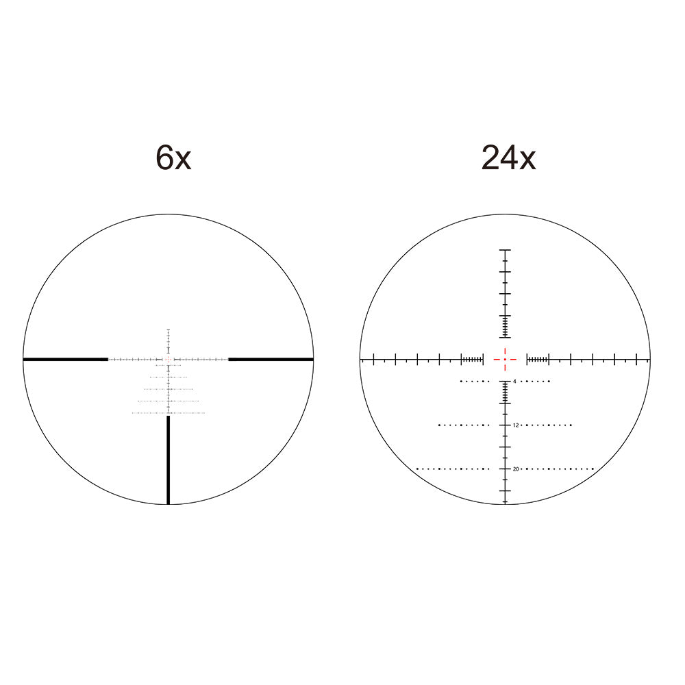 Vector Optics - Zielfernrohr Sentinel 6-24x50 - 50 mm - FFP - SCFF-57