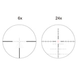 Vector Optics - Zielfernrohr Sentinel 6-24x50 - 50 mm - FFP - SCFF-57