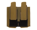 Direct Action Low Profile Pistol Magazine Double Pouch - Coyote Brown