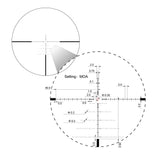 Vector Optics - Zielfernrohr Sentinel 6-24x50 - 50 mm - FFP - SCFF-57