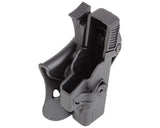 IMI Defense Level 3 Roto Paddle Holster for Glock 19/23/25/28/32 pistols - Black