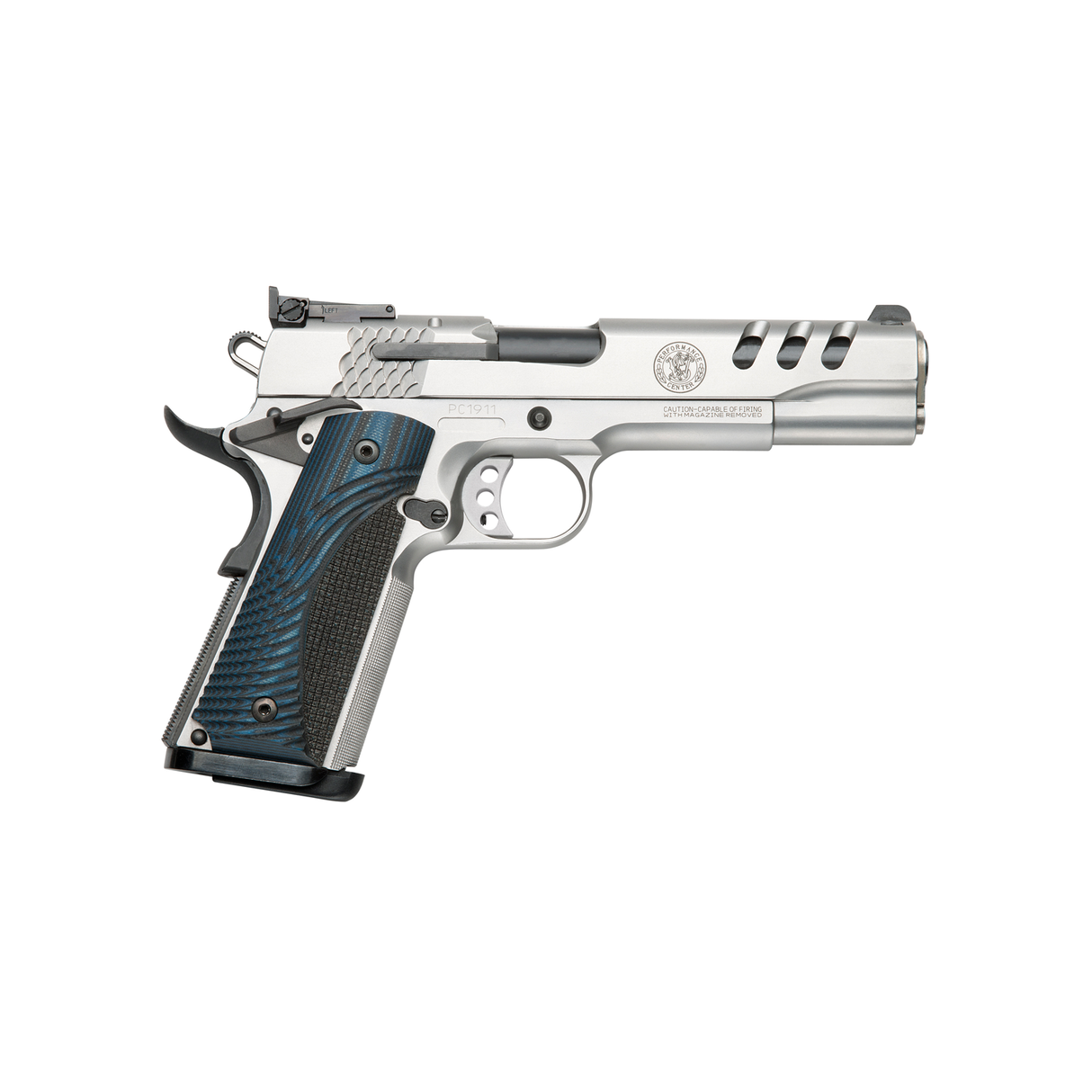 Smith & Wesson Pistole SW1911 .45 Auto Silber