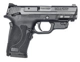 Smith & Wesson Pistole M&P 9 Shield EZ 9 x 19 Schwarz mit Crimson Trace Laser