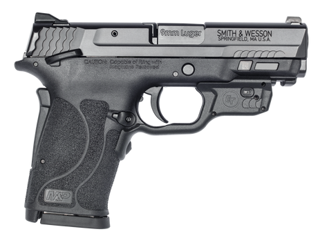Smith & Wesson Pistole M&P 9 Shield EZ 9 x 19 Schwarz mit Crimson Trace Laser