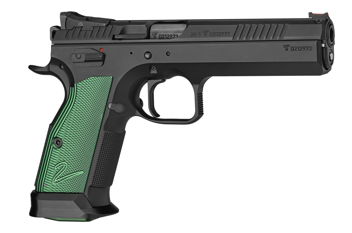 CZ Pistole TS2 Racing Green 9 x 19 Grün