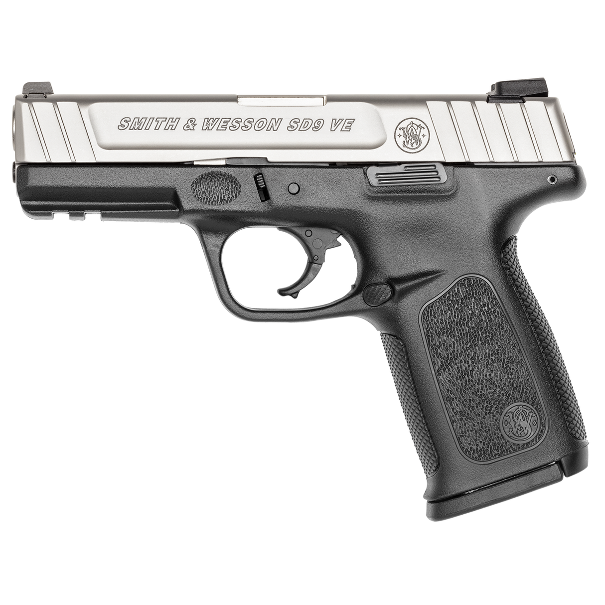 S&W Pistole SD9 VE Silber Twotone