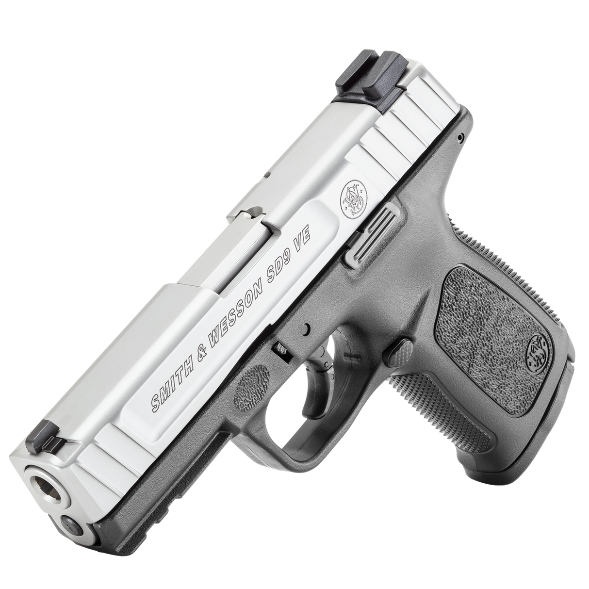S&W Pistole SD9 VE Silber Twotone