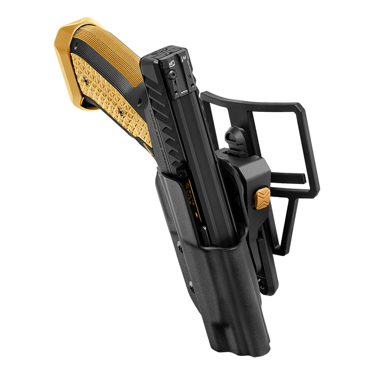 Laugo Arms Pistole Alien Full Kit 9 x 19 Schwarz Limited Edition Black Gold