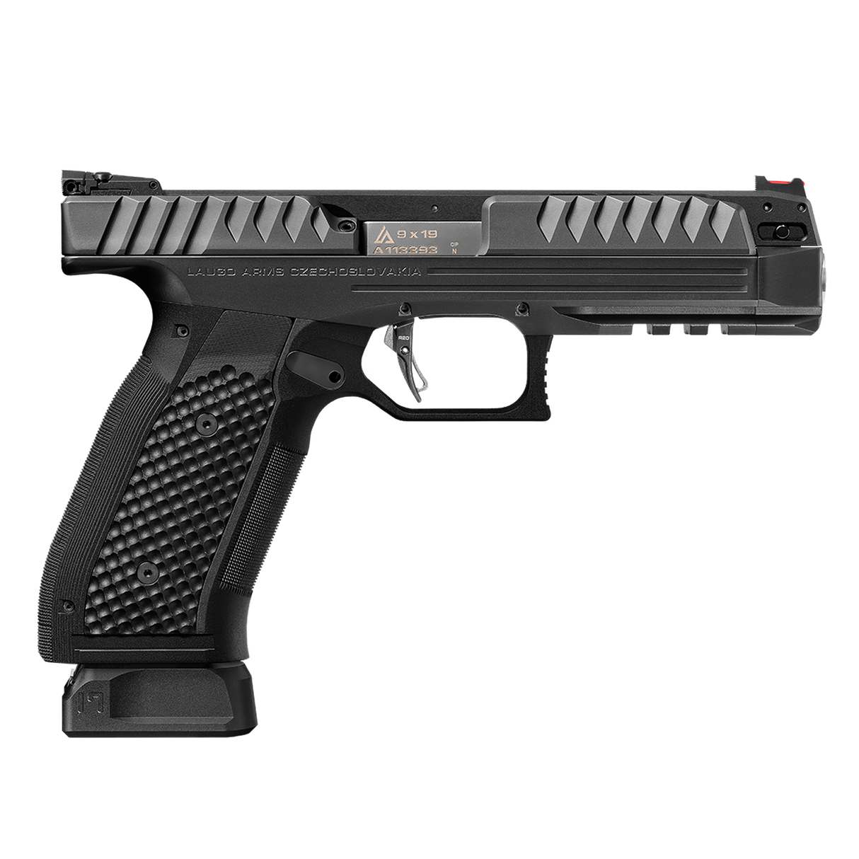 Laugo Arms Pistole Alien Performance 9 x 19 Schwarz Black Edition