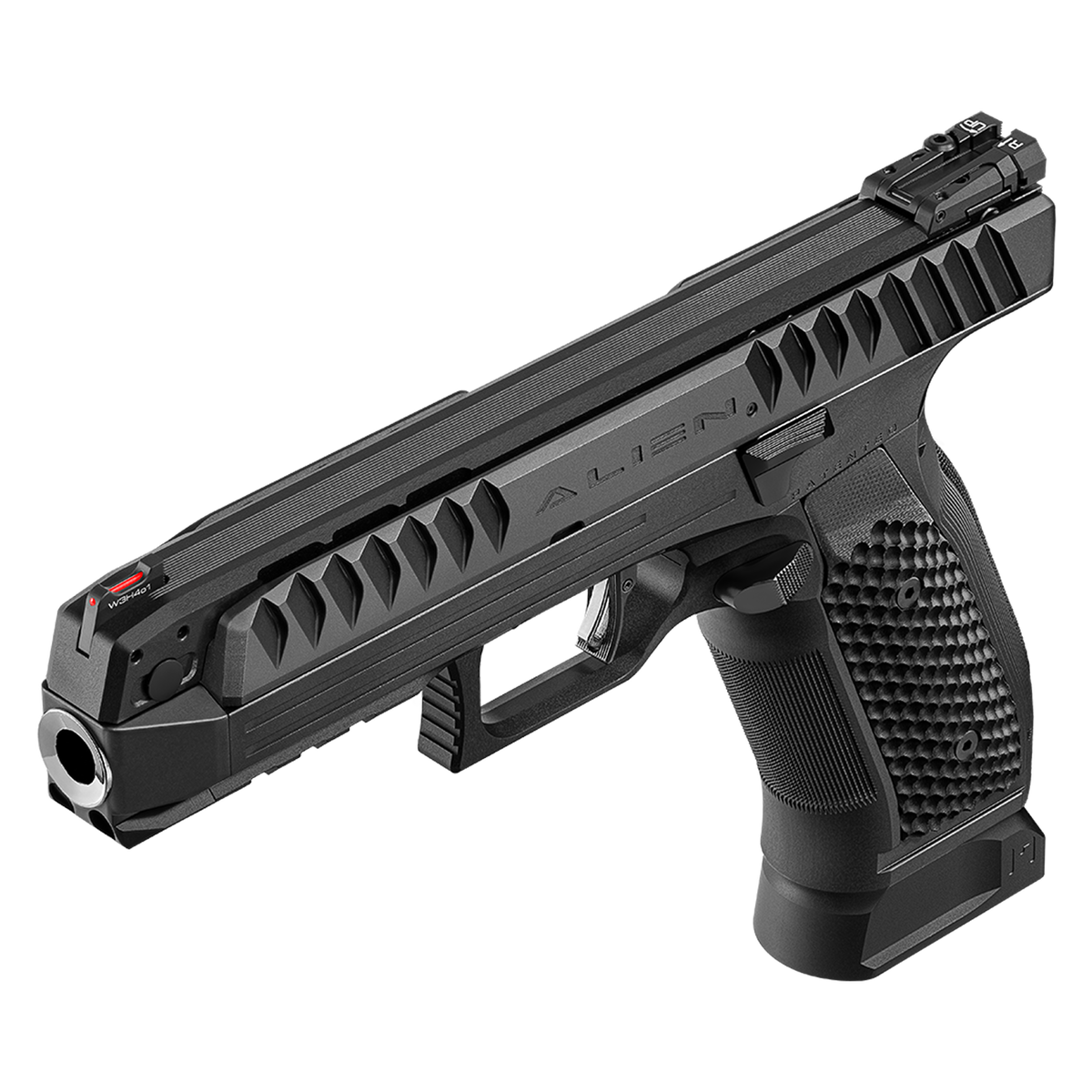 Laugo Alien Performance Laugo Arms Pistole Alien Performance 9 x 19 Schwarz Black Edition ...