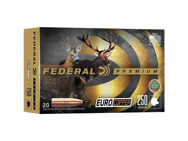 Federal Büchsenmunition Premium 8 x 57 IS 11,7g Euro Copper