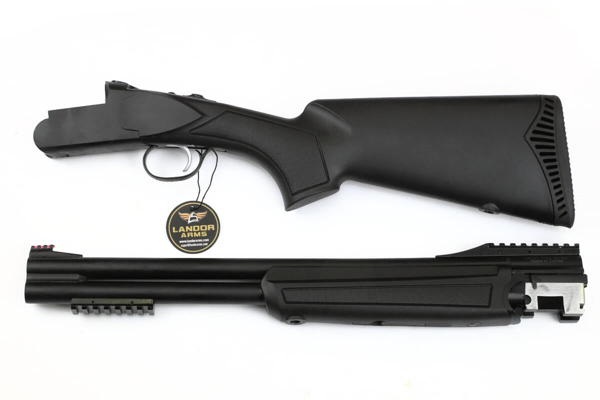Haus & Hof Verteidigung cal. 12 Flinte Landor Arms incl. S&B Gummischrot Munition