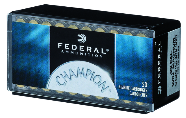 Federal Büchsenmunition .22 Win. Mag. 2,6g Full Metal Jacket