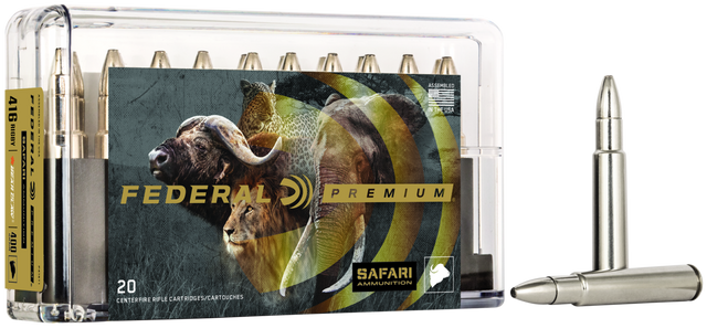 Federal Büchsenmunition Premium .416 Rigby 25,9g Trophy Bonded Bear Claw