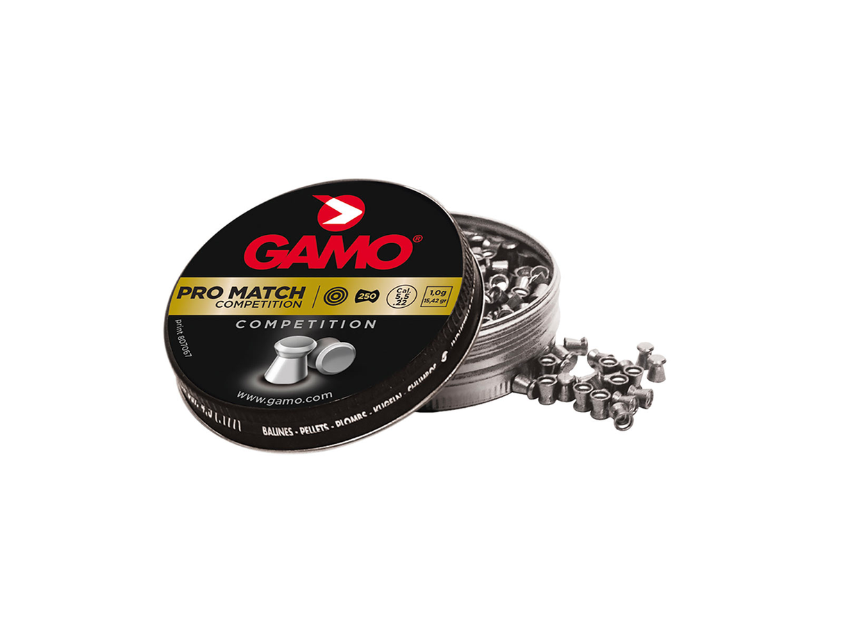 Gamo Luftdruckmunition Pro Match 4,5 mm Silber 500 Stück