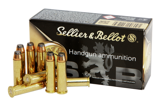 Sellier & Bellot Revolvermunition .357 Mag. 10,25g Soft Point