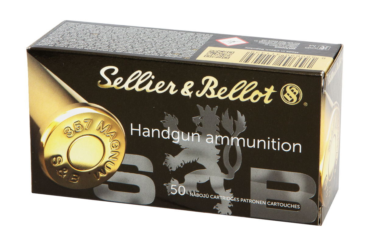 Sellier & Bellot Revolvermunition .357 Mag. 10,25g Soft Point