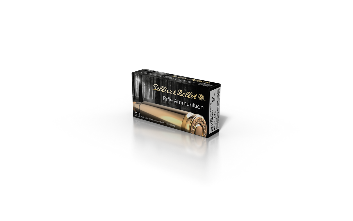 Sellier & Bellot Büchsenmunition .22 Hornet 2,9g Soft Point