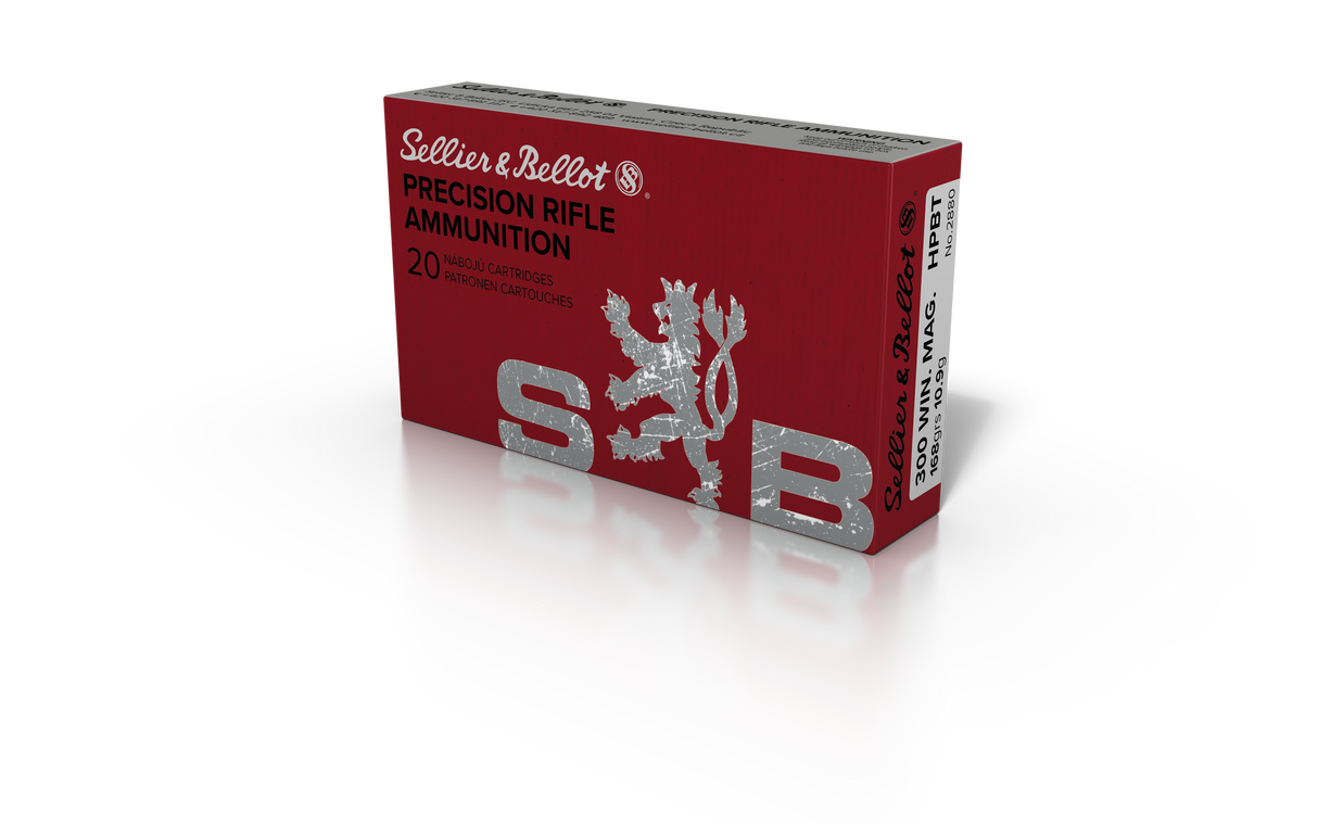 Sellier & Bellot Büchsenmunition Precision Ammo .300 Win. Mag. 10,9g Hollow Point Boat Tail