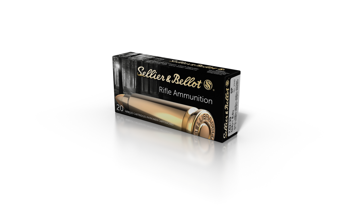 Sellier & Bellot Büchsenmunition 7,62 x 39 8g Soft Point