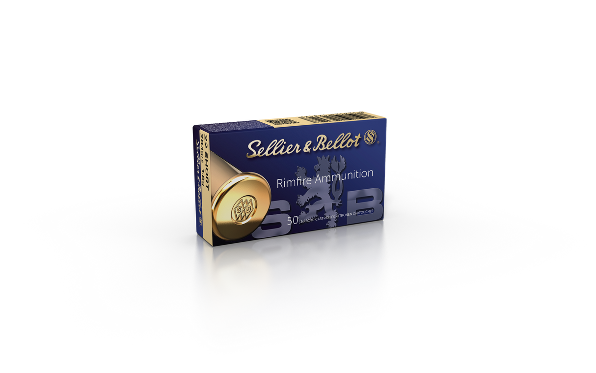 Sellier & Bellot Büchsenmunition .22 Short 1,8g Lead Round Nose