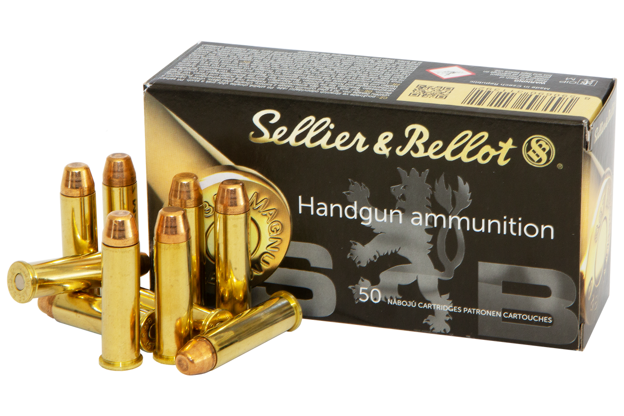 Sellier & Bellot Revolvermunition .357 Mag. 10,25g Full Metal Jacket