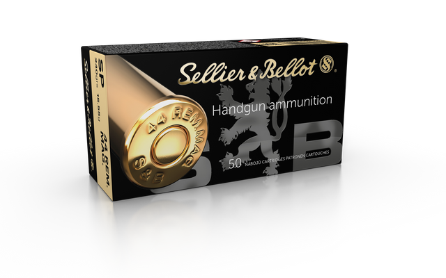Sellier & Bellot Revolvermunition .44 Rem. Mag. 15,6g Soft Point