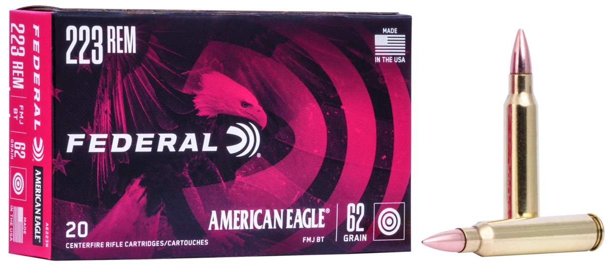 Federal Büchsenmunition American Eagle .223 Rem 4g Full Metal Jacket Boat Tail
