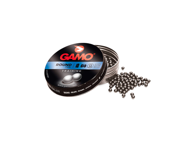 Gamo Luftdruckmunition Round 4,5 mm Silber 500 Stück