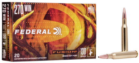Federal Büchsenmunition .270 Win. 8,4g Fusion Soft Point
