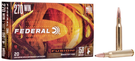 Federal Büchsenmunition .270 Win. 9,7g Fusion Soft Point