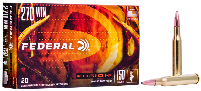 Federal Büchsenmunition .270 Win. 9,7g Fusion Soft Point