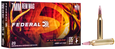 Federal Büchsenmunition 7 mm Rem. Mag. 11,3g Fusion Soft Point