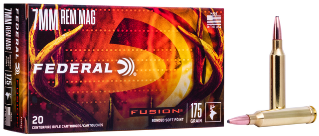Federal Büchsenmunition 7 mm Rem. Mag. 11,3g Fusion Soft Point