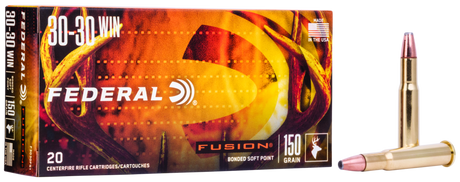 Federal Büchsenmunition .30-30 Win. 9,7g Fusion Soft Point