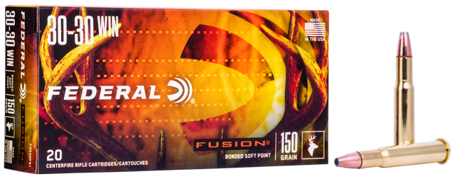 Federal Büchsenmunition .30-30 Win. 9,7g Fusion Soft Point